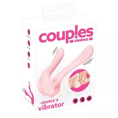   Couples Choice - vibromasseur couple double moteur - silicone rose