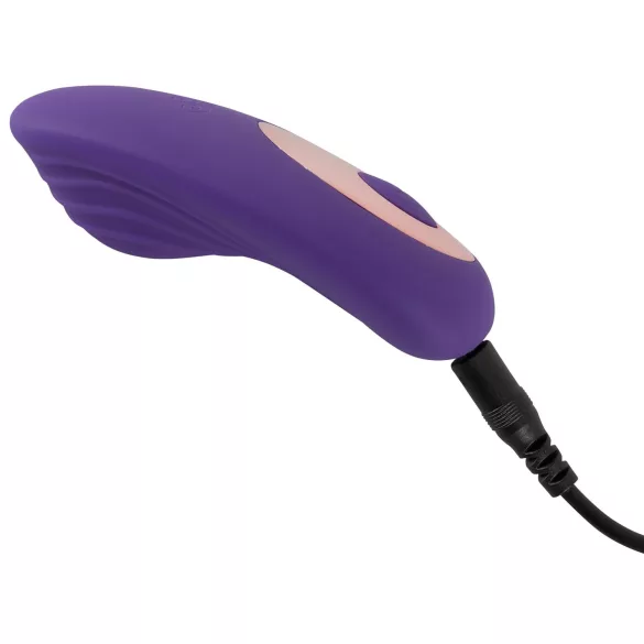 SMILE - vibromasseur clitoridien télécommandé rechargeable - silicone violet