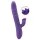 Smile Pearl - vibromasseur perlé à mouvements - silicone violet