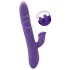Smile Pearl - vibromasseur perlé à mouvements - silicone violet