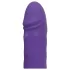 Smile Pearl - vibromasseur perlé à mouvements - silicone violet
