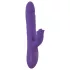 Smile Pearl - vibromasseur perlé à mouvements - silicone violet