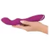 SMILE - vibromasseur flexible point A et point G - rose