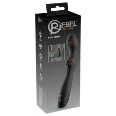   Rebel P-Spot - stimulateur prostate double moteur - silicone noir