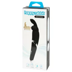 Happyrabbit - vibromasseur wand rechargeable - silicone noir