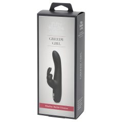   Fifty Shades of Grey - Vibromasseur rabbit rechargeable - silicone noir