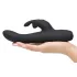 Fifty Shades of Grey - Vibromasseur rabbit rechargeable - silicone noir
