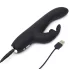 Fifty Shades of Grey - Vibromasseur rabbit rechargeable - silicone noir