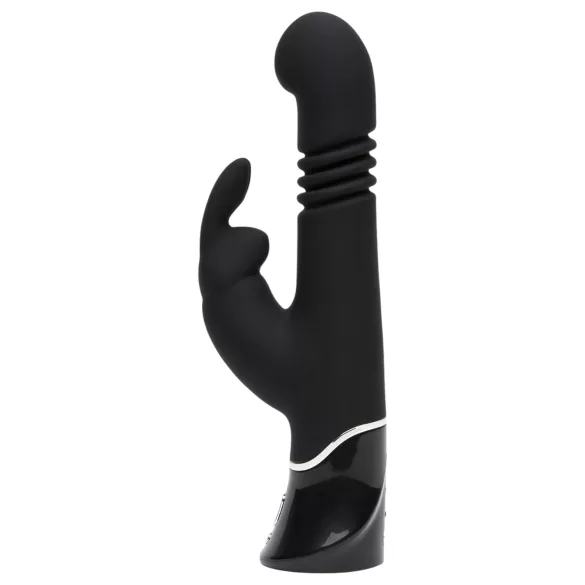Fifty Shades of Grey - Rabbit vibrant lisseur - silicone noir