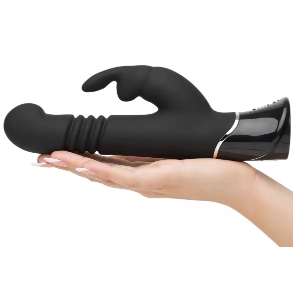 Fifty Shades of Grey - Rabbit vibrant lisseur - silicone noir