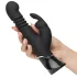 Fifty Shades of Grey - Rabbit vibrant lisseur - silicone noir