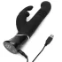 Fifty Shades of Grey - Rabbit vibrant lisseur - silicone noir