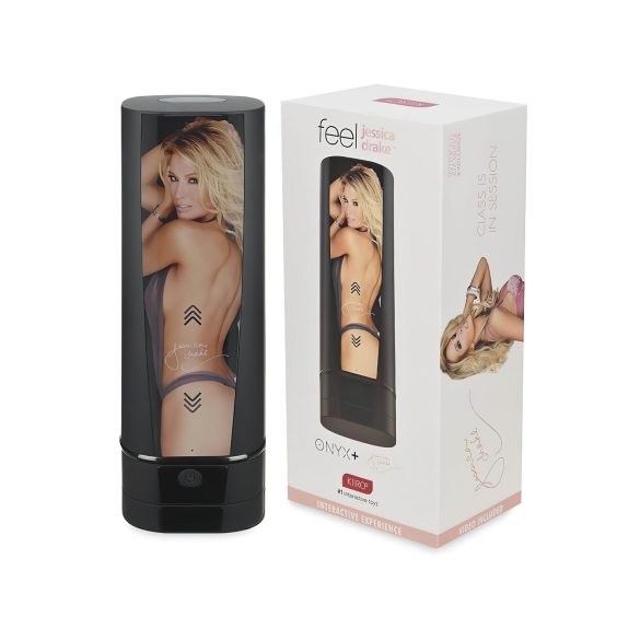 Kiiroo Onyx+ Jessica Drake - masturbateur interactif - noir