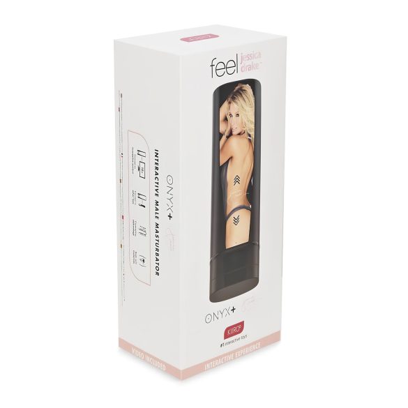 Kiiroo Onyx+ Jessica Drake - masturbateur interactif - noir