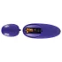 GoGasm - Œuf vibrant double stimulation vagin et anus - silicone violet/noir