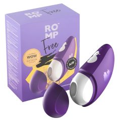   ROMP Free - stimulateur clitoridien pulsations - étanche - lilas