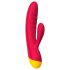 ROMP Jazz - vibromasseur rabbit point G étanche - silicone rose