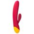 ROMP Jazz - vibromasseur rabbit point G étanche - silicone rose