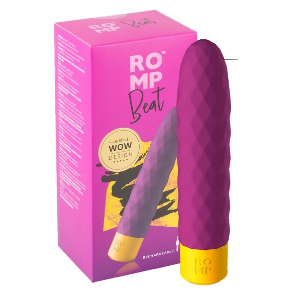 ROMP Beat - vibromasseur rechargeable étanche - bâton violet