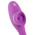 You2Toys - vibromasseur 2 fonctions rechargeable - silicone violet