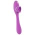 You2Toys - vibromasseur 2 fonctions rechargeable - silicone violet