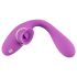 You2Toys - vibromasseur 2 fonctions rechargeable - silicone violet