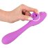 You2Toys - vibromasseur 2 fonctions rechargeable - silicone violet
