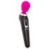 PalmPower Extreme Wand - vibrations rose et noir, rechargeable