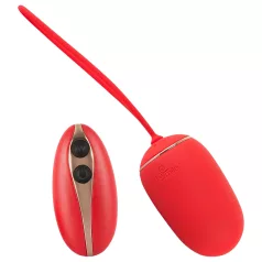SMILE - œuf vibrant sans fil rechargeable - rouge