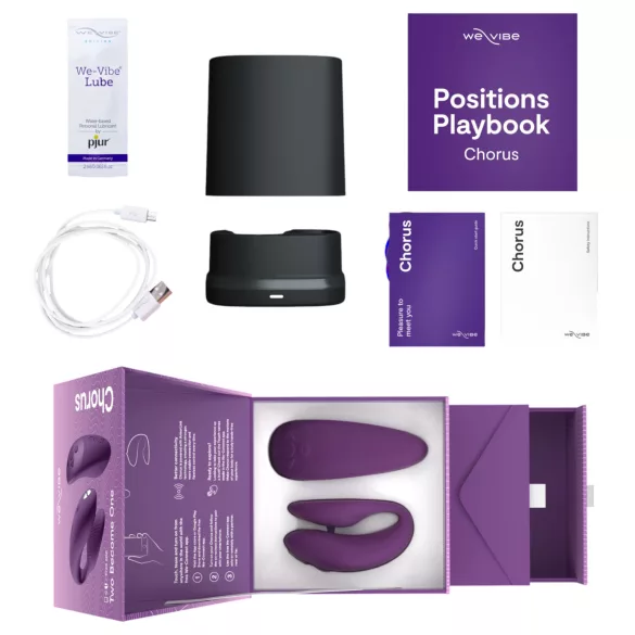We-Vibe Chorus - vibromasseur couple intelligent (violet)