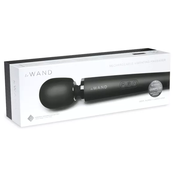 Le Wand Petite - masseur-vibromasseur exclusif rechargeable (noir)