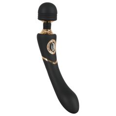 Cleopatra Wand - vibromasseur rechargeable étanche - noir