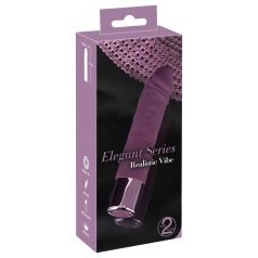   You2Toys - Vibromasseur réaliste rechargeable étanche - silicone violet