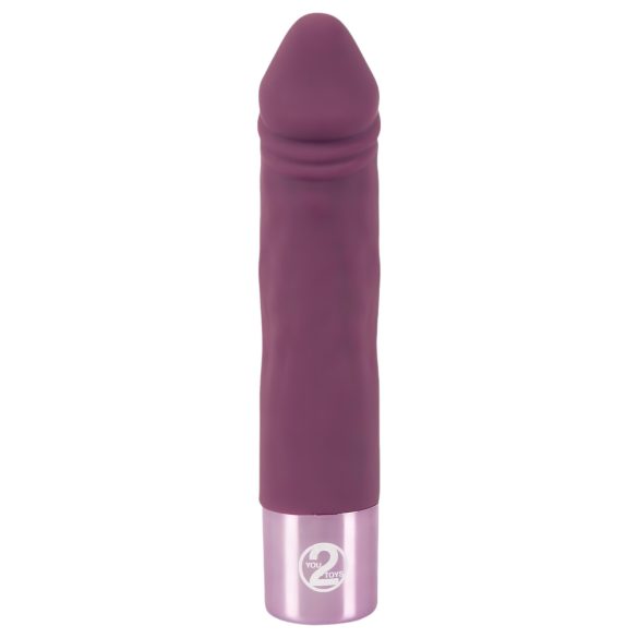 You2Toys Elegant Realistic - vibromasseur rechargeable, étanche (violet)