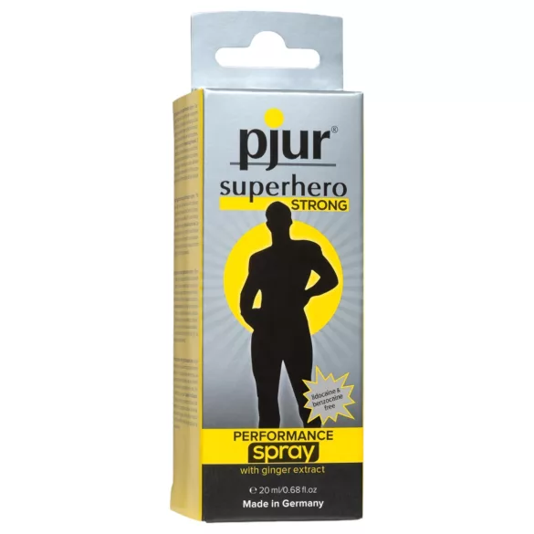 pjur Superhero STRONG - spray retardant éjaculation - 20 ml