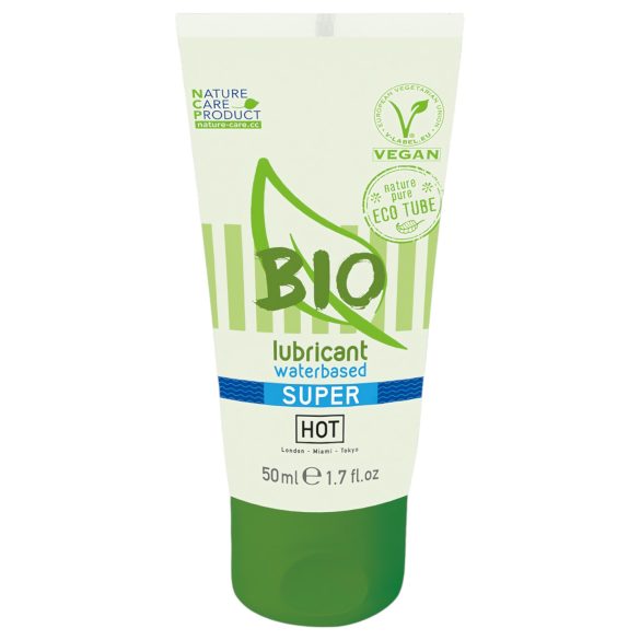 HOT Bio Super - lubrifiant intime vegan à base d'eau - 50ml