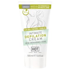   HOT Intimate - crème dépilatoire intime avec spatule - 100ml