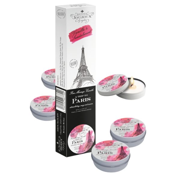 Petits Joujoux Paris - bougie de massage vanille-santal (5x43ml)