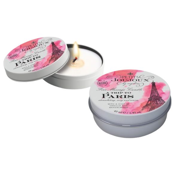 Petits Joujoux - bougie massage vanille & bois de santal (43ml)