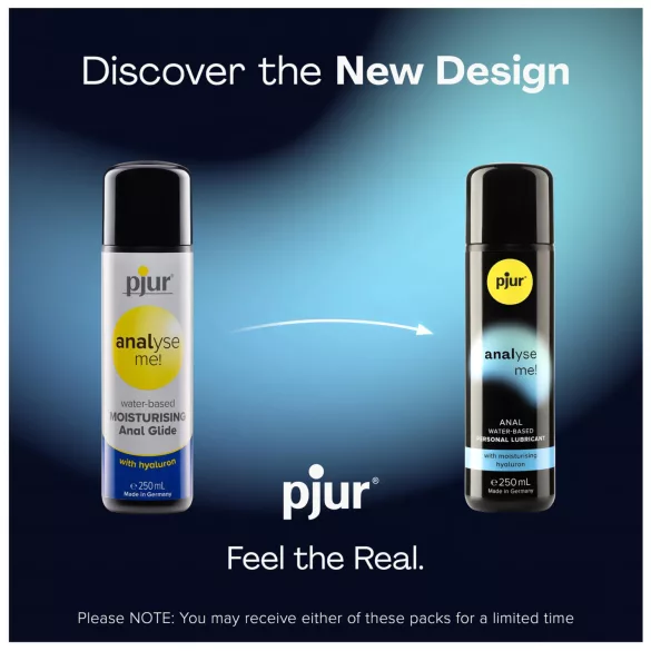 pjur Analyse me! - gel anal à base d’eau - lubrifiant intime - 250ml