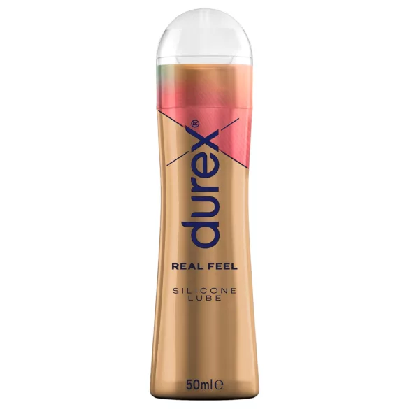 Durex Real Feel - lubrifiant silicone - sensation naturelle - 50 ml