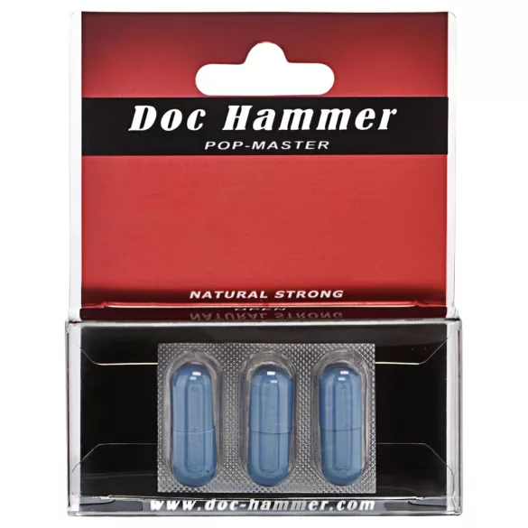 Doc Hammer - complément alimentaire en capsules - unisexe - 3 pièces