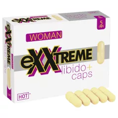  Hot exxtreme - Complément libido femme - Gélules - 5 capsules