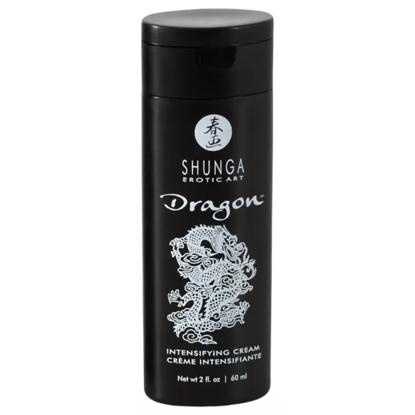 Shunga Dragon - crème intime homme - effet chauffant - 60ml