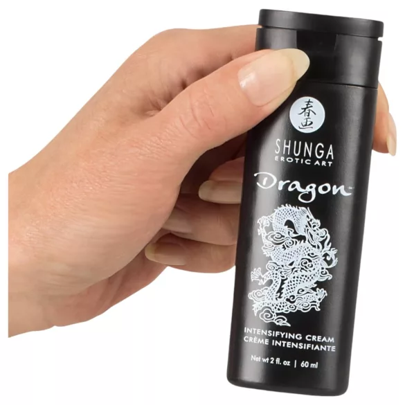 Shunga Dragon - crème intime homme - effet chauffant - 60ml