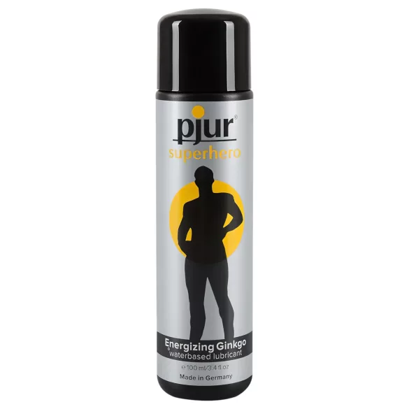 pjur superhero - gel intime stimulant homme - lubrifiant 100ml
