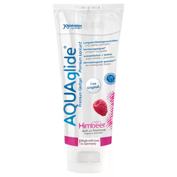 AQUAglide - lubrifiant à base d'eau - framboise - 100ml