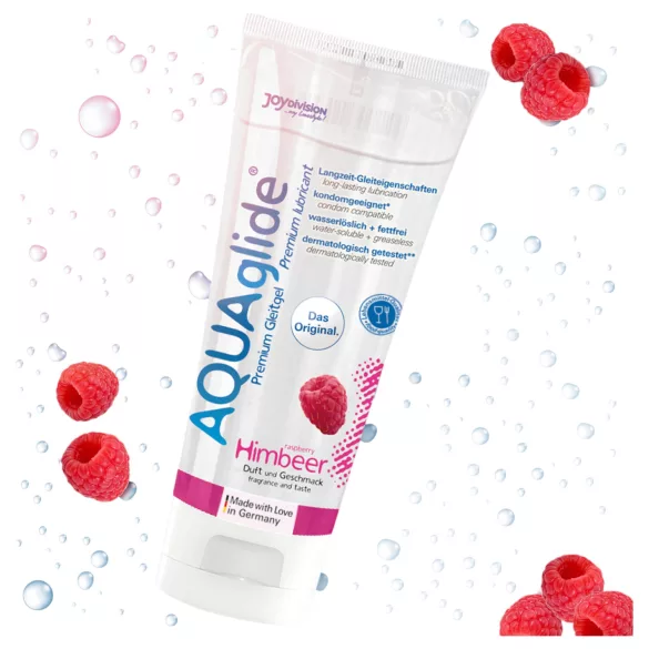 AQUAglide - lubrifiant à base d'eau - framboise - 100ml
