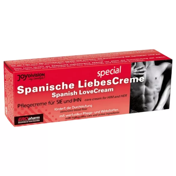 Spanyol Szerelem - Crème intime stimulante pour homme et femme - 40ml