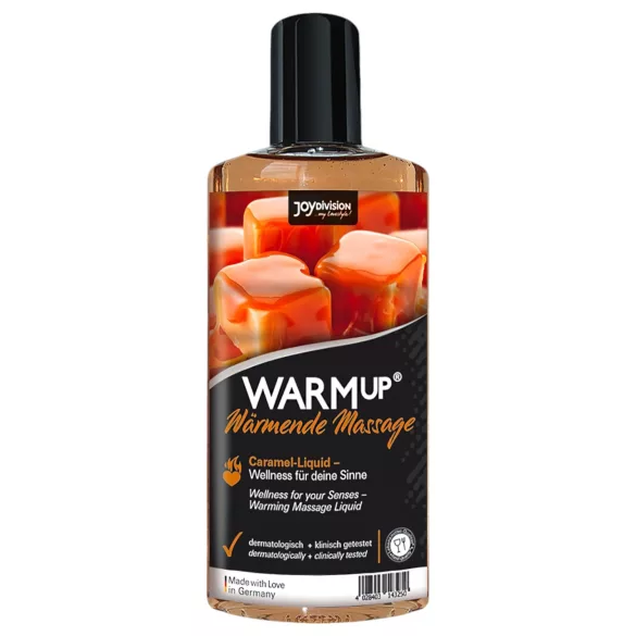 JoyDivision - huile de massage chauffante - caramel - 150ml